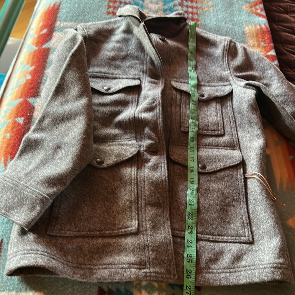 Filson Seattle lined wool cruiser Gray NWT - Picture 12 of 14